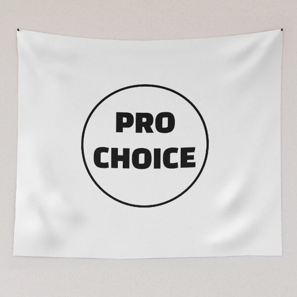 Aperçu de l'œuvre Les droits à l'avortement de PRO CHOICE sont des droits humains créée et vendue par Inspirationmotivation.