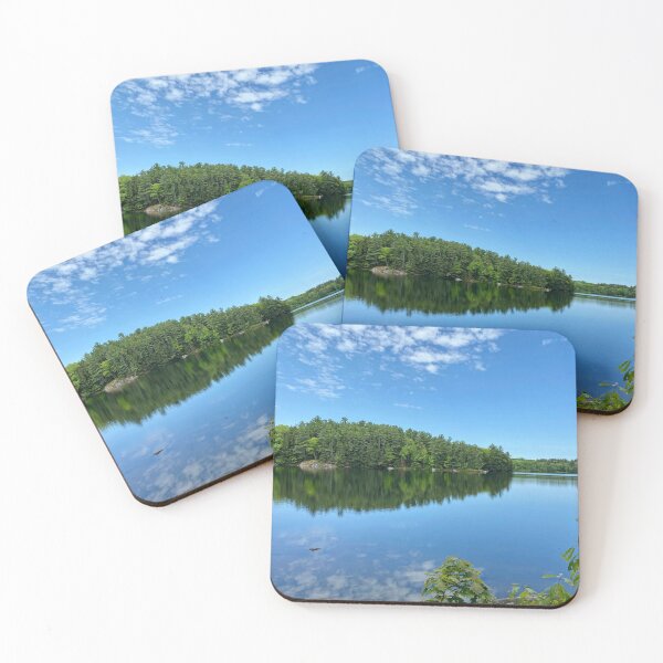 Item preview, Summer Lake View in Muskoka designed and sold by ClarissaFlora.