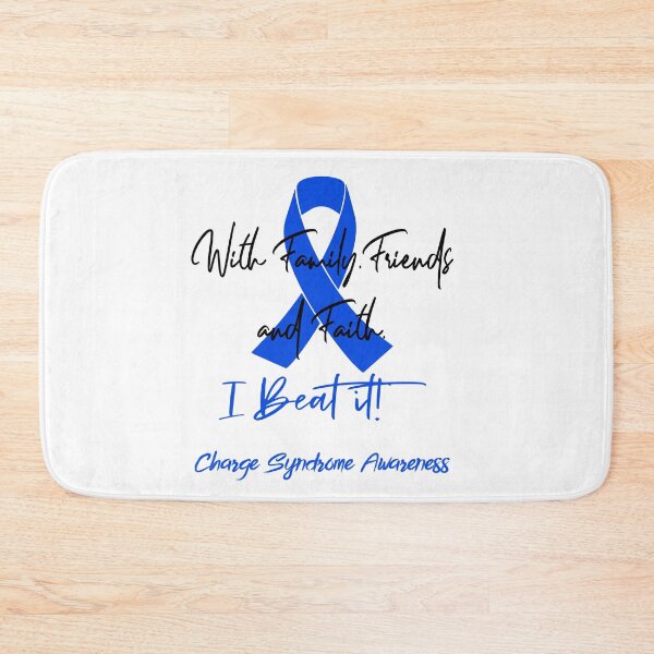 Item preview, Charge Syndrome Warrior - With Family, Friends, and Faith - I BEAT IT! designed and sold by Robbsyn.