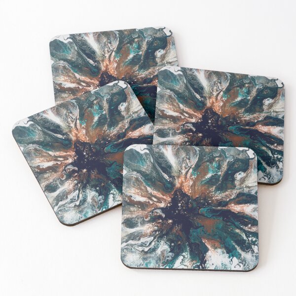 Item preview, Flower pouring acrylic  designed and sold by baksuart.