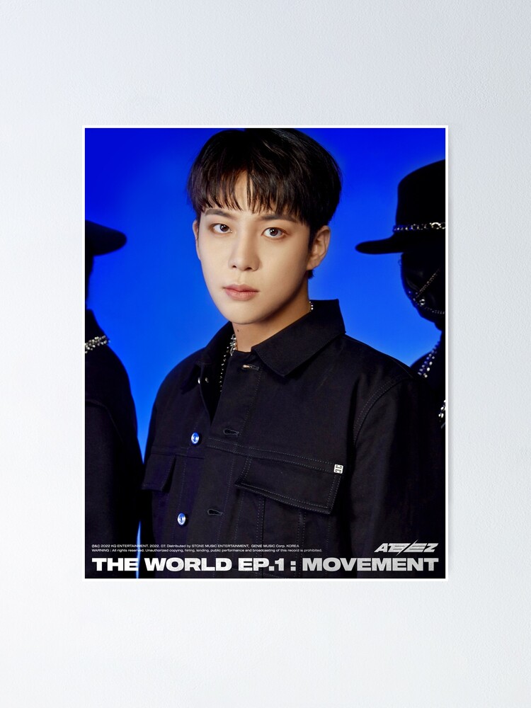 "Ateez Jongho The World Ep.1: Movement " Poster for Sale by UnpopularM