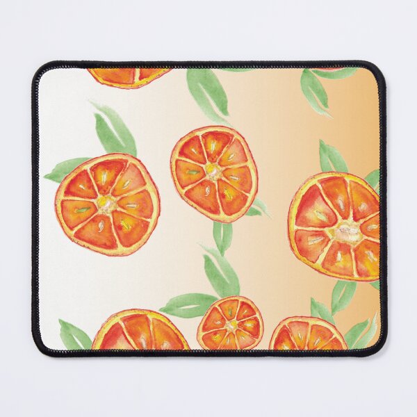 Item preview, Le Arance Bright Vibrant Oranges And Green Leaves designed and sold by CasaDiLavanda.