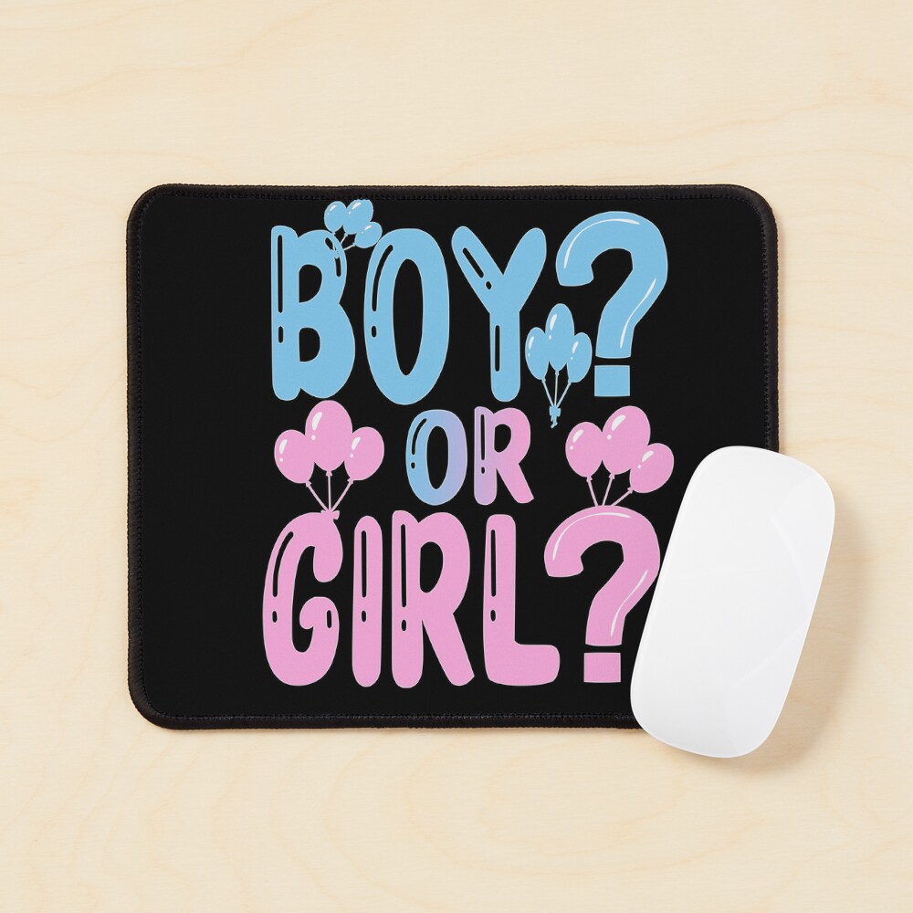 Pregnancy Gender Reveal Boy or Girl New Parents Party Sticker for Sale by  STaYLi Smith (Abdelaziz Slimane)
