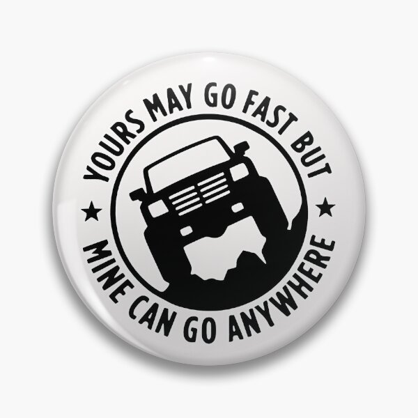 Item preview, Yours may go fast but mine can go anywhere designed and sold by VicFreedomind.