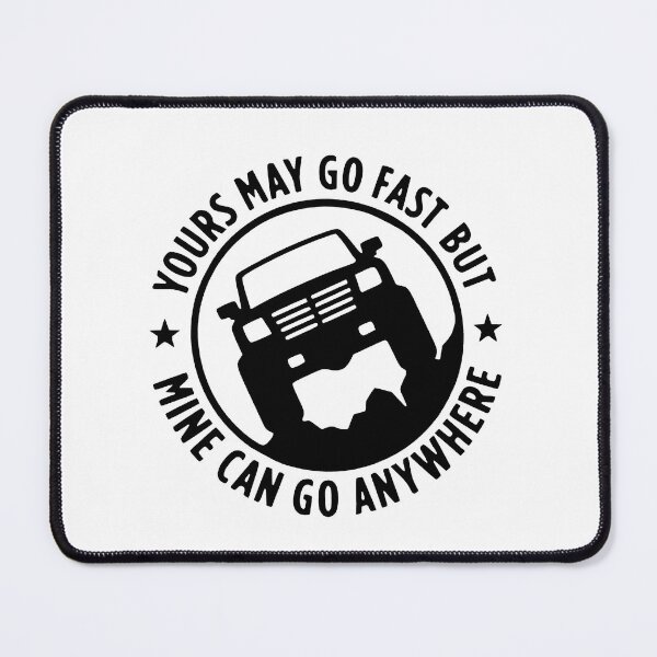 Item preview, Yours may go fast but mine can go anywhere designed and sold by VicFreedomind.