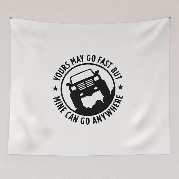 Item preview, Yours may go fast but mine can go anywhere designed and sold by VicFreedomind.