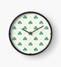 Shamrock On! Clock