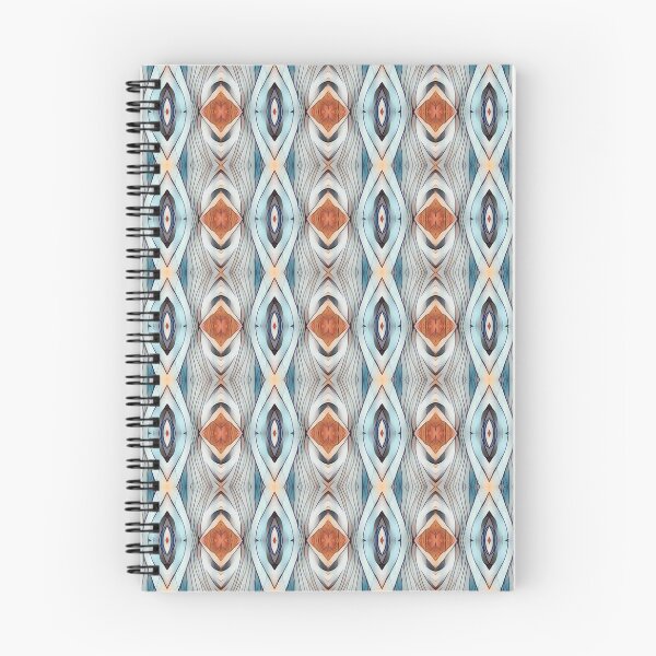 Item preview, Abstract XII Pattern with Blue, Rust, Greens Watercolor Design designed and sold by tranquilbeach.
