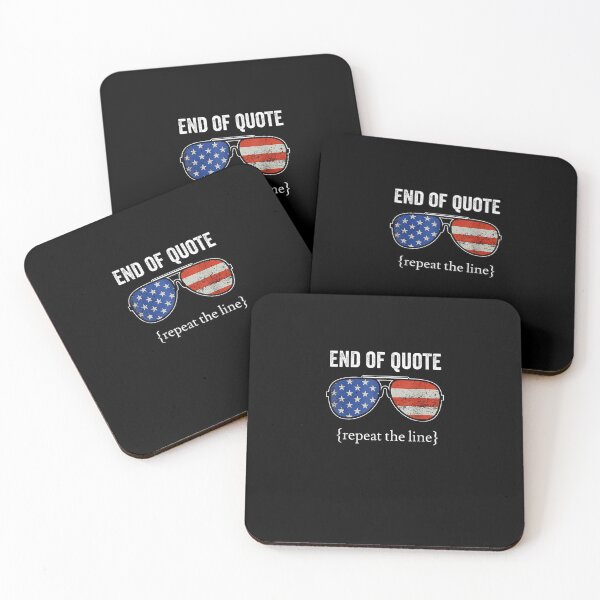 Item preview, End Of Quote Repeat The Line Funny Joe Biden End Of Quote Repeat The Line - End Of Quote Repeat The Line US President Joe Biden’s gaffe designed and sold by bilal233.