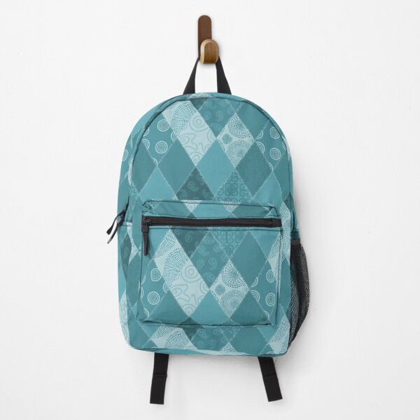 Item preview, Patchwork seamless pattern with different patterns turquoise prominent designed and sold by JoyOfHopeStore.