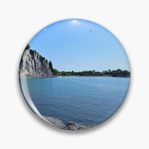 Item preview, Stunning Scarborough Bluffs along Lake Ontario designed and sold by ClarissaFlora.