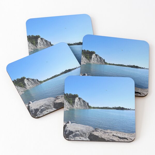 Item preview, Stunning Scarborough Bluffs along Lake Ontario designed and sold by ClarissaFlora.