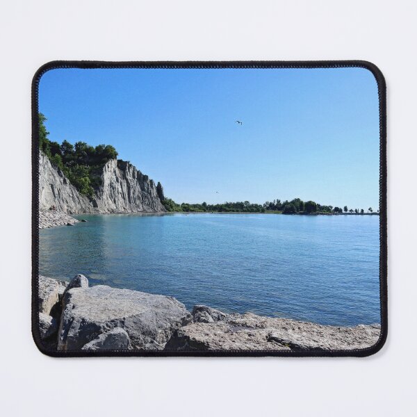 Item preview, Stunning Scarborough Bluffs along Lake Ontario designed and sold by ClarissaFlora.