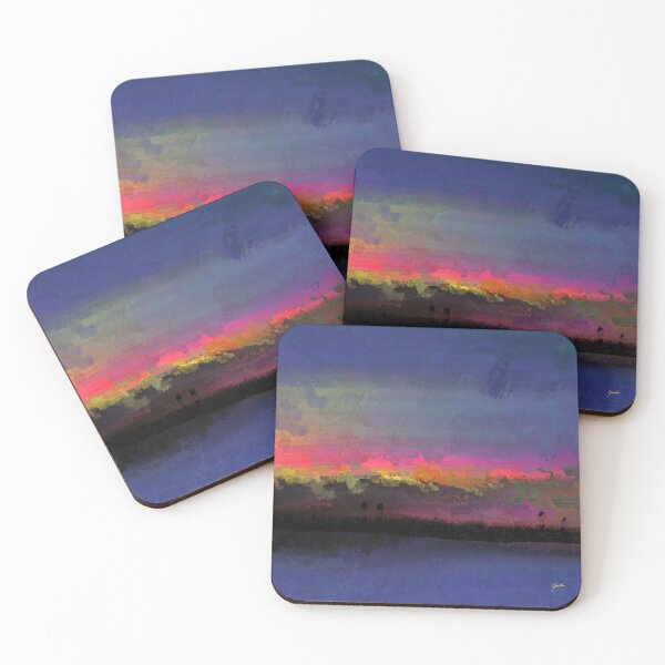 Item preview, Colorful Abstract Tropical Summer Beach Nature Sunset Painting designed and sold by Art by  Gordan P. Junior.