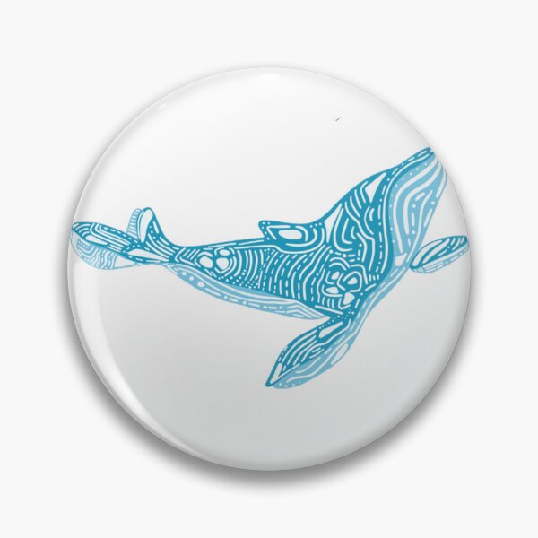 Item preview, Abstract Decorated Whale Design designed and sold by antevasinart.