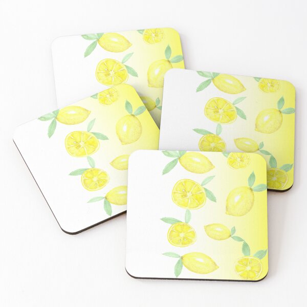 Item preview, I Limoni  Bright Vibrant Lemons And Green Leaves designed and sold by CasaDiLavanda.