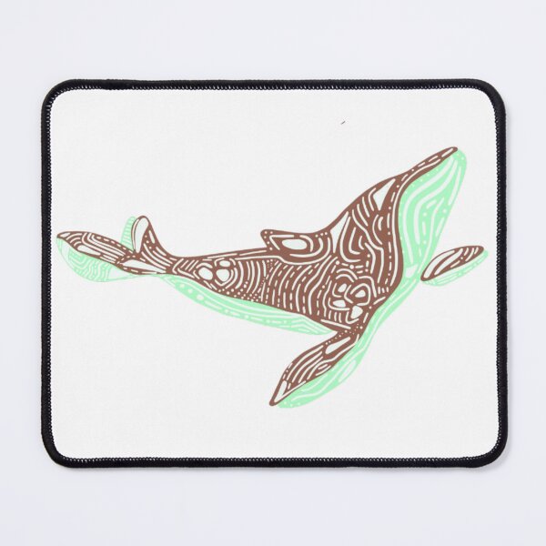Item preview, Abstract Decorated Whale Design designed and sold by antevasinart.