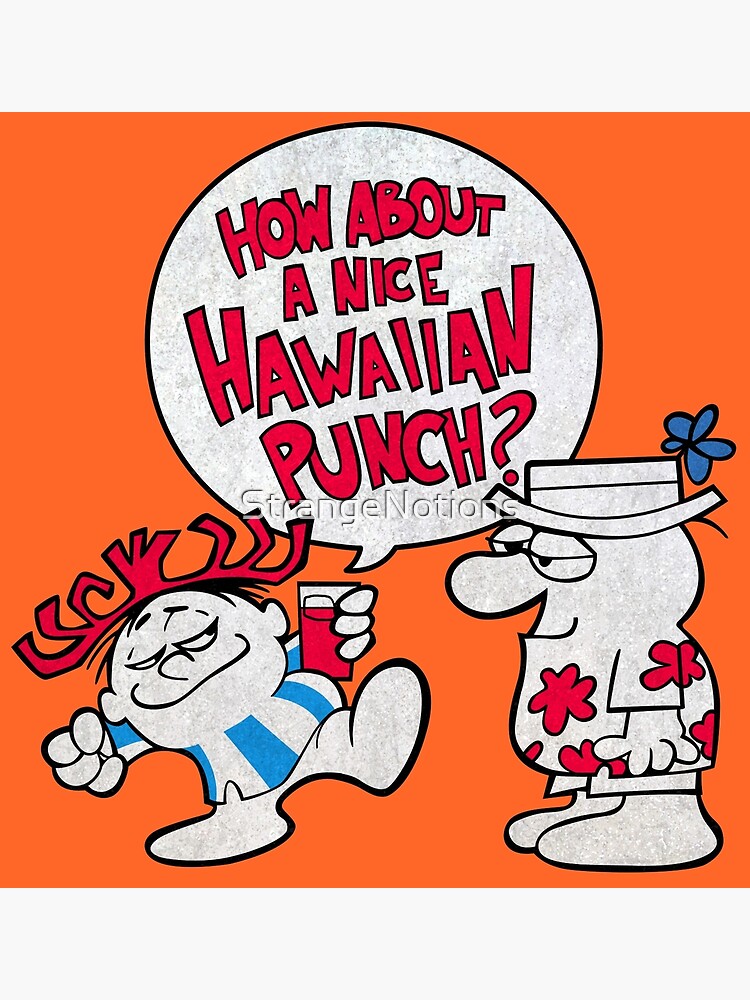"Classic 60s Hawaiian Punch Mascots "Punchy" and "Oaf" with "How about