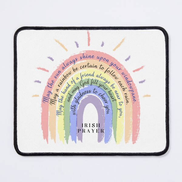 Item preview, Irish prayer and blessings - Rainbow and Sunshine pastel designed and sold by MagaliC.