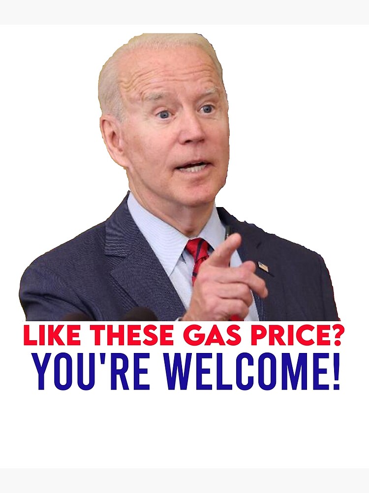 Biden Harris Gas Pump Decal Gas Pump Decal I Hope Gas Prices Dont Get This High Decal Biden 8868