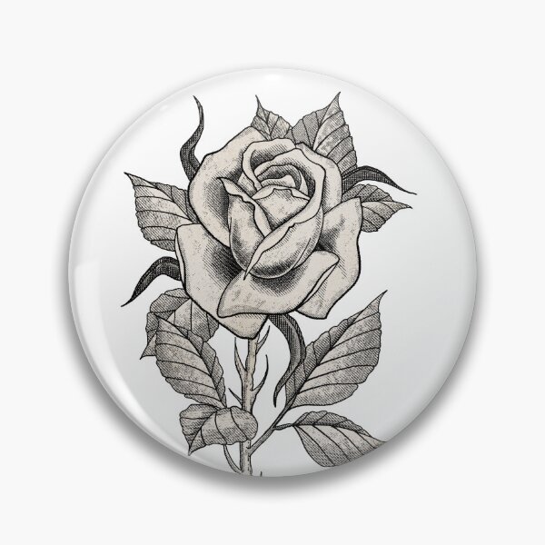 Item preview, Botanical rose illustration  designed and sold by Elixerdesign.