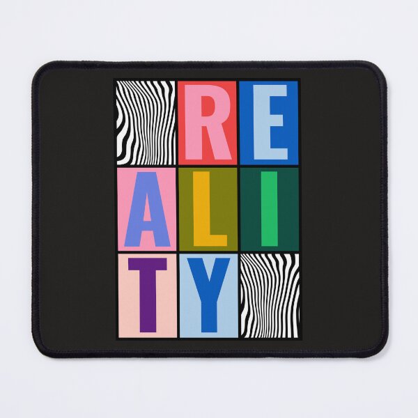 Item preview, Reality check Design each letter in bold colors designed and sold by HDpod.