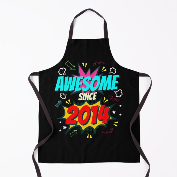 Item preview, Awesome Since 2014 Comic Style 8th Birthday designed and sold by Ibu83.