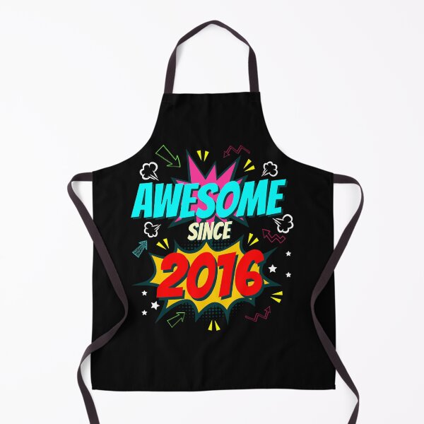 Item preview, Awesome Since 2016 Comic Style 6th Birthday designed and sold by Ibu83.