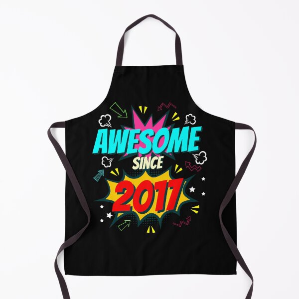 Item preview, Awesome Since 2017 Comic Style 5th Birthday designed and sold by Ibu83.