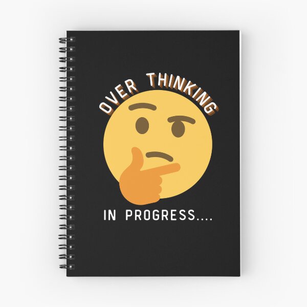 Item preview, Overthinking In Progress Emoji designed and sold by two7designs.