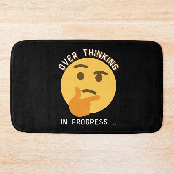 Item preview, Overthinking In Progress Emoji designed and sold by two7designs.
