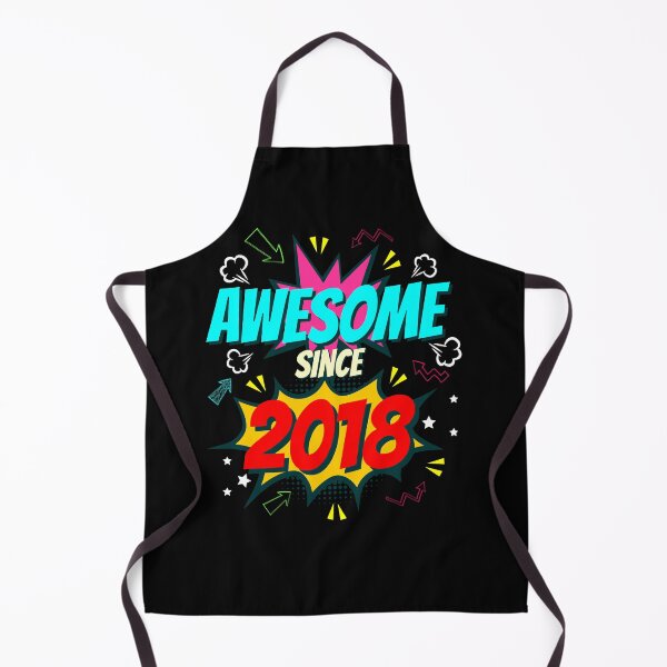 Item preview, Awesome Since 2018 Comic Style 4th Birthday designed and sold by Ibu83.