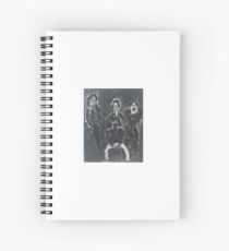 Homage to dr feelgood by alex Gowing Cumber Spiral Notebook