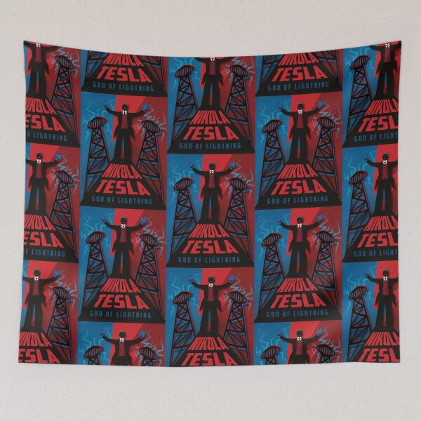 Item preview, nicola tesla designed and sold by TindallMacari.