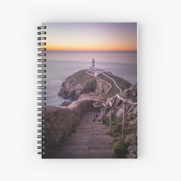 Stairway to South Stack Spiral Notebook