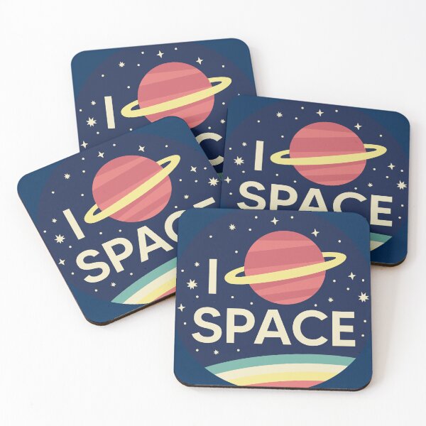 Item preview, I love space  designed and sold by MooddyyShop.