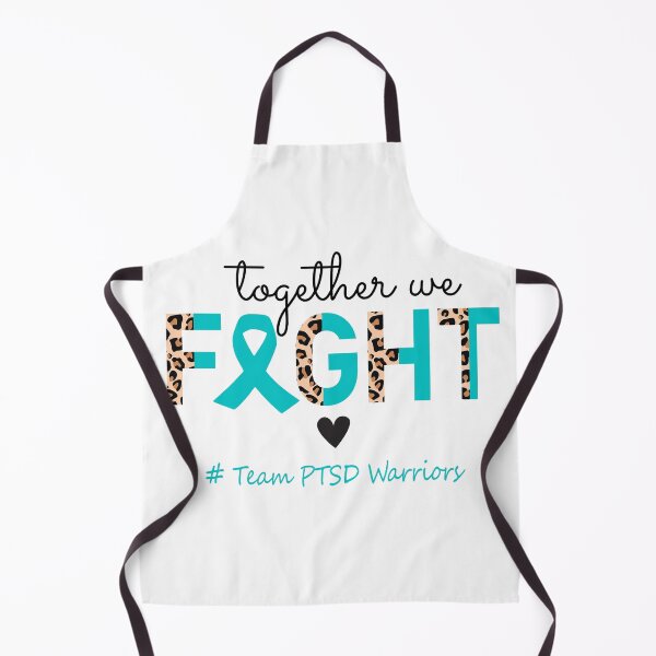 Item preview, PTSD Awareness Together We Fight Team PTSD Warriors designed and sold by whlrcheryl.