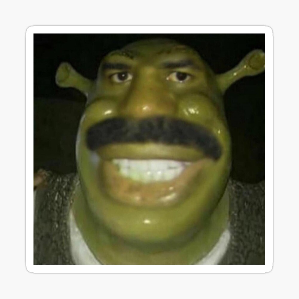 a photograph of shrek as steve harvey steve harvey