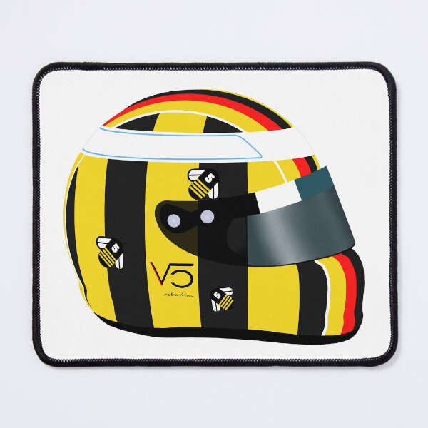 Item preview, Sebastian Vettel - Save The Bees Helmet designed and sold by emstanden25.