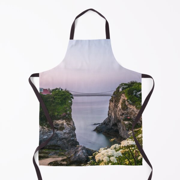 Item preview, House in a little island connected by hanging bridge designed and sold by RezieMart.