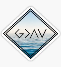 God Is Greater Than the Highs and Lows Sticker