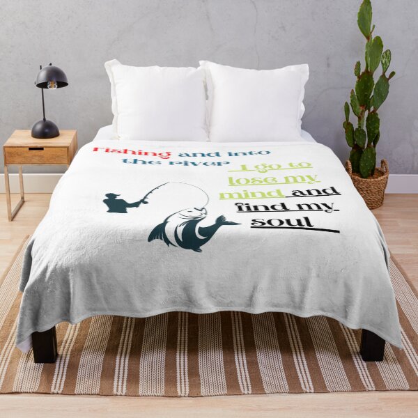 Item preview, fishing and into the river i go to lose my mind and find my soul designed and sold by Napoprasanna.