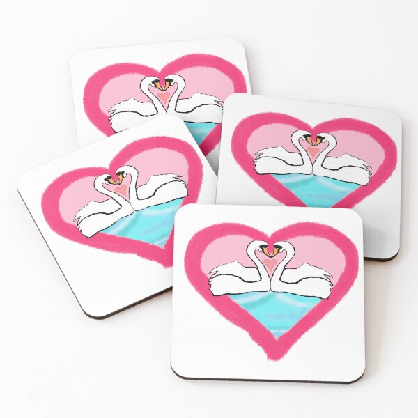 Item preview, Swan Heart: A Fairytale Love designed and sold by fairytalearrrt.