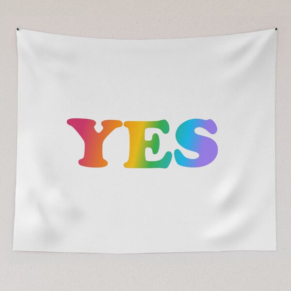 Item preview, YES - rainbow designed and sold by Inspirationmotivation.