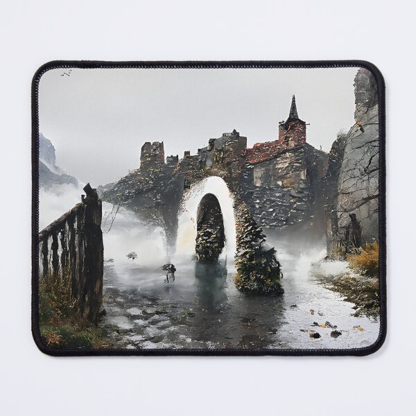 Item preview, Cobblestone Bridge at medieval castle designed and sold by fizzribbit.