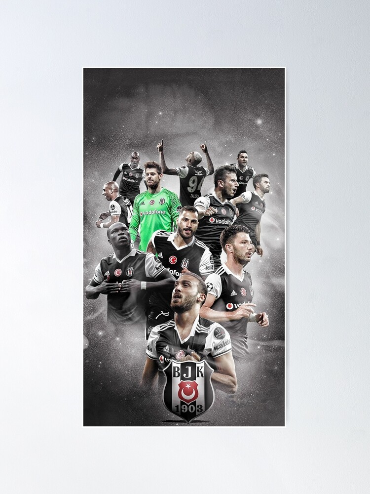 Art Besiktas JK, Beşiktaş, Wallpaper Framed Art Print for Sale by  BasilAdrian