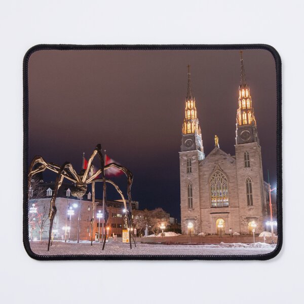 Item preview, Spider art at night Ottawa, Ontario designed and sold by RezieMart.