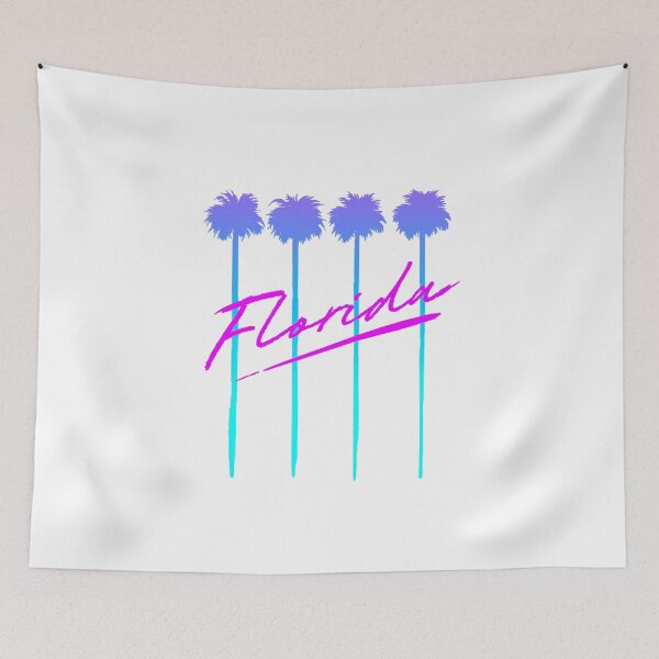 Item preview, Vaporwave Palm Trees designed and sold by Kolsab.