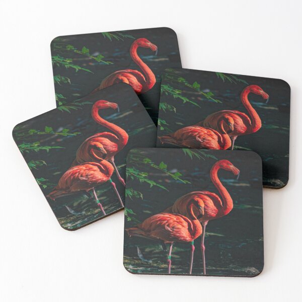 Item preview, Cute Pink Flamingos   designed and sold by lets-travel.