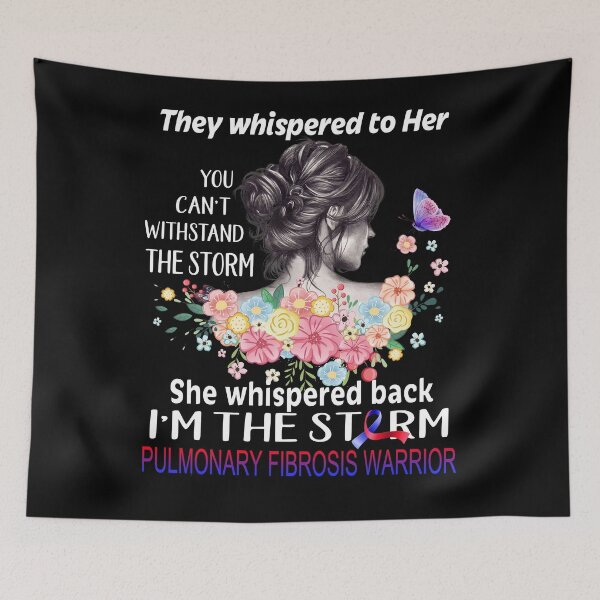 Item preview, Pulmonary Fibrosis Warrior I'm The Storm Pulmonary Fibrosis Awareness designed and sold by Hatjar.